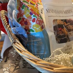 Holiday Gift Basket Custom Kitchen Basket Of Goodies Festive Variety Final Sale